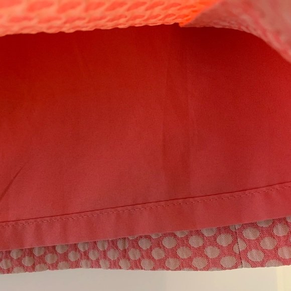 Loft pink polka dot skirt S12 - Picture 5 of 6
